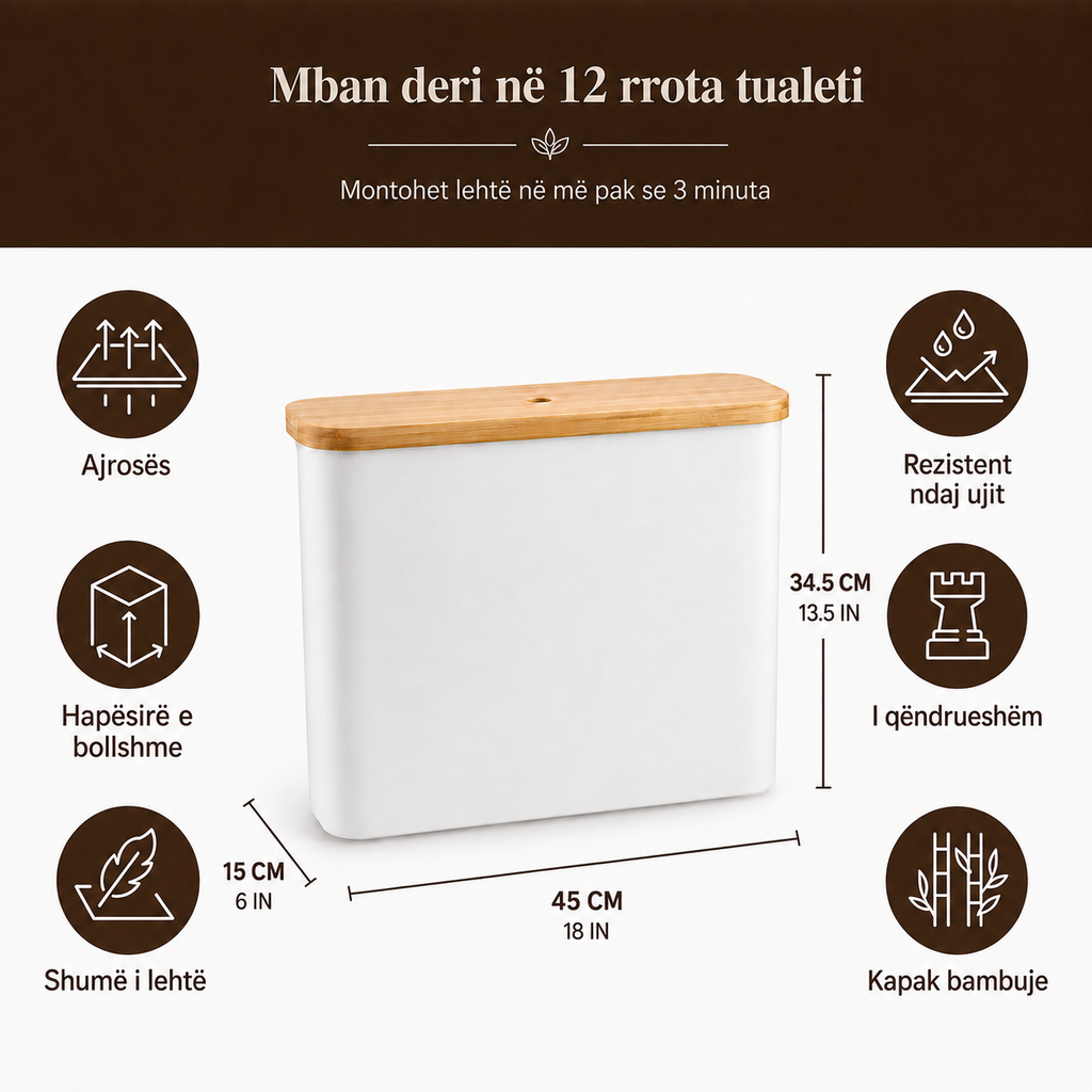 Mbajtëse për Letër Tualeti