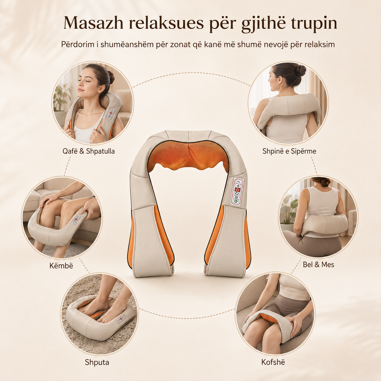 Masazhues Relaksues Shiatsu