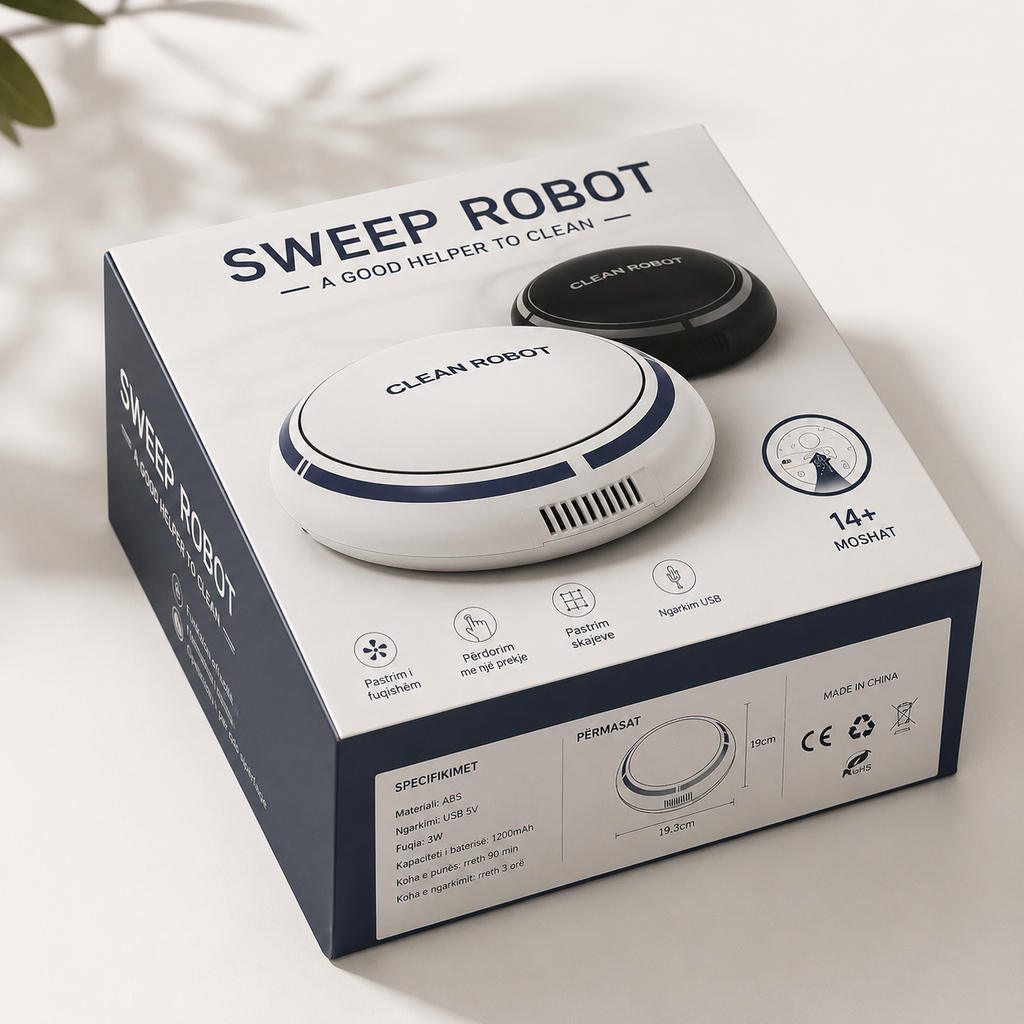 Robot Inteligjent për Pastrim