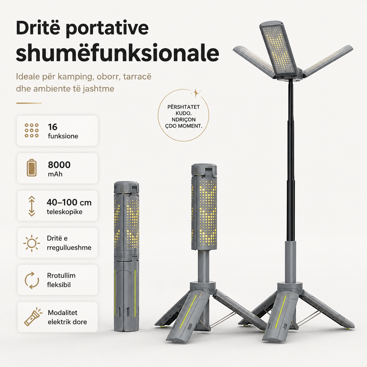 Llambë Praktike Multifunksionale