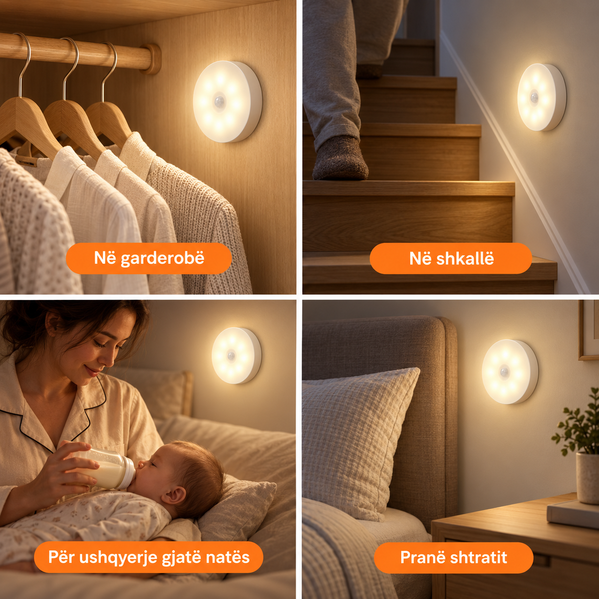 Llamba LED me Sensor Lëvizjeje