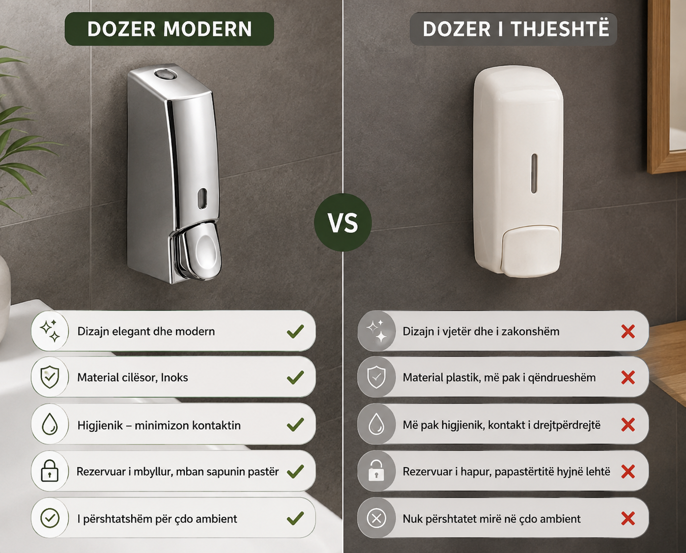Dozer Shampoje Modern