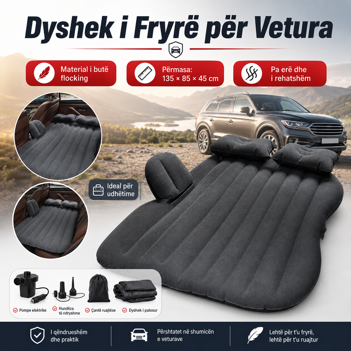 Dyshek për Veturë