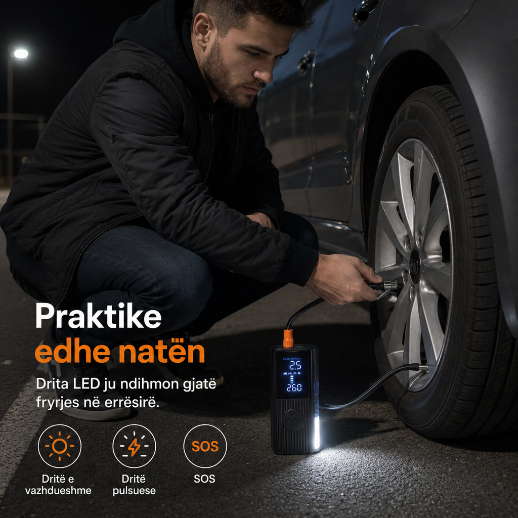 Pompë Elektrike për Goma